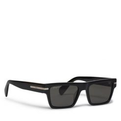 Okulary przeciwsłoneczne Salvatore Ferragamo. Czarne okulary przeciwsłoneczne Salvatore Ferragamo, bez wzorów. Za 799.99 zł.