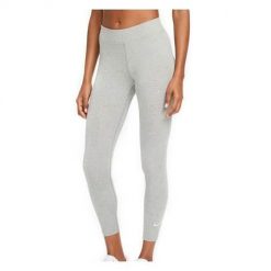Legginsy sportowe damskie Nike Essentials 78. Szare legginsy sportowe Nike, xs, bez wzorów, z bawełny, trekkingowe. Za 149.99 zł.