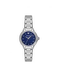 Emporio Armani Zegarek Mia AR11630 Srebrny. Szare, analogowe zegarki Emporio Armani, srebrne. Za 1,369.00 zł.