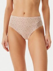 Chantelle Figi klasyczne z wysokim stanem Soft Stretch C11DC9 Beżowy. Brązowe figi Chantelle, bez wzorów, z syntetyku. Za 59.99 zł.