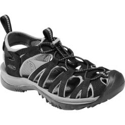 KEEN sandały damskie Whisper W Black/Gargoyle US 7 (37,5 EU). Czarne sandały Keen, bez wzorów, sportowe, bez obcasa, bez zapięcia. W wyprzedaży za 316.00 zł.