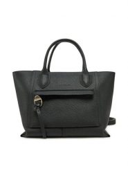 Longchamp Torebka 10104HTA Czarny. Czarne torebki klasyczne Longchamp, bez wzorów, ze skóry, bez dodatków. Za 2,699.00 zł.