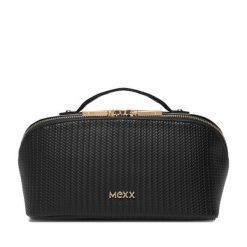 Kosmetyczka MEXX. Czarne kufry i kosmetyczki Mexx, bez wzorów, bez dodatków. Za 99.99 zł.