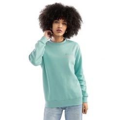 Damska bluza dresowa Lifestyle Siroko Believe-W. Zielone bluzy SIROKO, l, bez wzorów, z bawełny, bez kaptura. Za 65.00 zł.