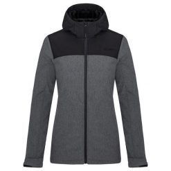 Kurtka Softshell Damska Luka - Wiatroodporna i Oddychająca. Fioletowe kurtki sportowe Alpine Pro, bez wzorów, z softshellu, bez kaptura, trekkingowe. Za 226.99 zł.