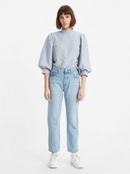 Levi´s Dżinsy - Regular fit - w kolorze błękitnym rozmiar: W25/L26. Niebieskie jeansy l, z aplikacjami, z podwyższonym stanem. Za 175.67 zł.