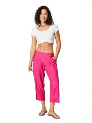 Aller Simplement Spodnie w kolorze różowym rozmiar: 38-42. Różowe spodnie materiałowe Aller Simplement, na co dzień, bez wzorów, z materiału. Za 43.99 zł.