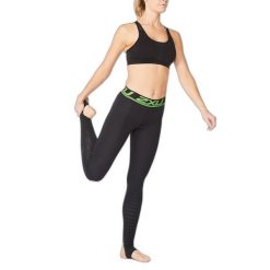 Damskie rajstopy kompresyjne Power Recovery 2XU. Czarne rajstopy i pończochy 2XU, bez wzorów. Za 703.00 zł.