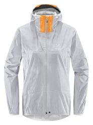 Haglöfs Kurtka softshellowa "L.I.M Proof" w kolorze szarym rozmiar: M. Szare kurtki sportowe Haglöfs, l, bez wzorów, z materiału, bez kaptura, outdoorowe. Za 488.34 zł.