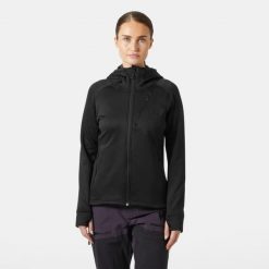 Bluza damska z kapturem Helly Hansen Odin Thermal Pro. Czarne bluzy Helly Hansen, na zimę, bez wzorów, z kapturem. Za 575.50 zł.