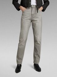 G-Star Dżinsy "Virjinya " - Slim fit - w kolorze szarym rozmiar: W26/L30. Szare jeansy G-Star, l, z aplikacjami. Za 184.89 zł.