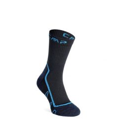 Skarpety turystyczne CMP Trekking Sock Poly Mid. Niebieskie skarpety CMP, bez wzorów. Za 44.99 zł.
