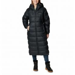 Płaszcz Zimowy Puchowy Damski Columbia Pike Lake II Long Jacket. Czarne płaszcze Columbia, na zimę, l, bez wzorów, z puchu, bez kaptura. Za 999.00 zł.