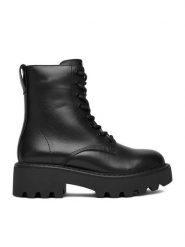 Badura Trapery EO-AMORA-5033-25 Czarny. Czarne trapery i śniegowce Badura, ze skóry. Za 399.99 zł.