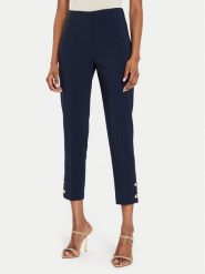 Rinascimento Spodnie materiałowe CFC0120002003 Granatowy Regular Fit. Niebieskie spodnie materiałowe Rinascimento, xs, bez wzorów, z materiału. Za 269.99 zł.