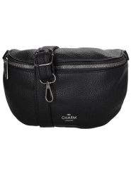 Charm Saszetka w kolorze czarnym - 22 x 14 x 6 cm rozmiar: onesize. Czarne torby na ramię Charm, bez wzorów, z materiału, sportowe, przez ramię, bez dodatków. Za 56.99 zł.