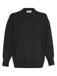 MOSS COPENHAGEN Sweter w kolorze czarnym rozmiar: XS/S. Czarne swetry Moss Copenhagen, s, bez wzorów, bez ramiączek. Za 195.95 zł.