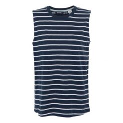 Damski Top Bez Rękawów W Paski Fariene. Białe topy Regatta, xl, bez wzorów, bez kołnierzyka, bez ramiączek. Za 59.99 zł.