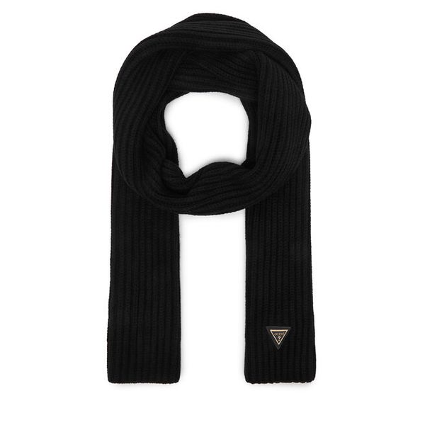 Szalik Guess. Czarne szaliki Guess, z aplikacjami. Za 234.99 zł.