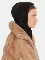 Guess Kominiarka V5BZ04 Z0462 Czarny. Czarne rękawiczki Guess, z aplikacjami, z materiału. Za 219.99 zł.