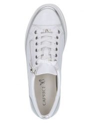 Caprice Skórzane sneakersy w kolorze białym rozmiar: 36. Białe trampki Caprice, bez wzorów, bez zapięcia. Za 196.70 zł.