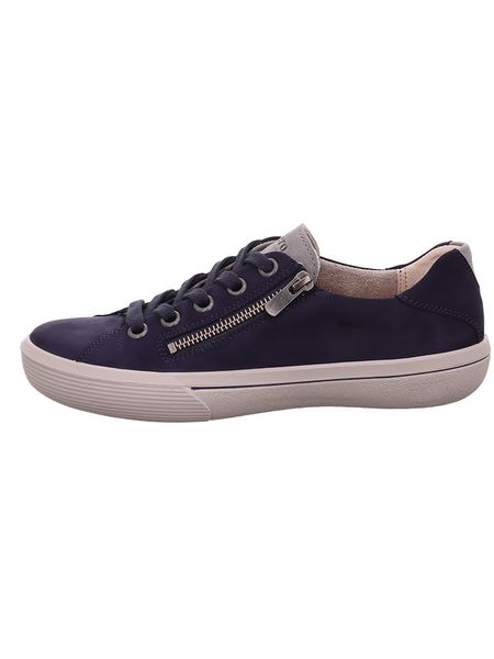 Legero Skórzane sneakersy "Fresh" w kolorze granatowym rozmiar: 38. Niebieskie trampki Legero, bez wzorów, bez zapięcia. Za 257.92 zł.