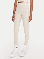 Reebok Legginsy Reebok X Ewa Chodakowska RK25313CCW Beżowy Slim Fit. Brązowe legginsy Reebok, xs, bez wzorów, z syntetyku. Za 229.99 zł.