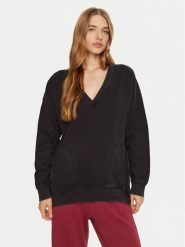 Champion Bluza 117636 Czarny Oversize. Czarne bluzy Champion, xl, bez wzorów, z bawełny, bez kaptura. Za 159.99 zł.