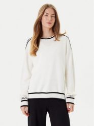 Liu Jo Sweter TF5230 MS59L Écru Regular Fit. Swetry Liu Jo, l, bez wzorów, z wiskozy, bez ramiączek. Za 589.99 zł.