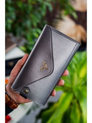 BAGmori Portfel w kolorze antracytowym - 20 x 10 x 3 cm rozmiar: onesize. Czarne portfele BAGmori, bez wzorów, z materiału. Za 56.99 zł.