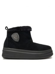 Blauer Śniegowce Emery 02 F4EMERY02 Czarny. Czarne trapery i śniegowce Blauer, ze skóry. Za 599.99 zł.