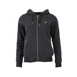 Damska bluza polarowa z kapturem Peak Mountain Alice. Szare bluzy Peak Mountain, bez wzorów, z polaru, z kapturem. W wyprzedaży za 213.00 zł.