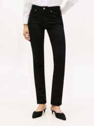 Tommy Hilfiger Dżinsy - Kobiety Bawełna czarny, 26-30. Czarne jeansy TOMMY HILFIGER, bez wzorów. Za 279.95 zł.