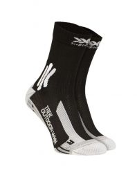 Skarpety trekkingowe damskie X-Socks Trek Outdoor 4.0 Black. Czarne skarpety X Socks, bez wzorów. Za 60.00 zł.