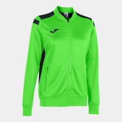 Bluza do piłki nożnej damska Joma Championship IV. Czarne bluzy Joma, xl, bez wzorów, bez kaptura. W wyprzedaży za 105.60 zł.