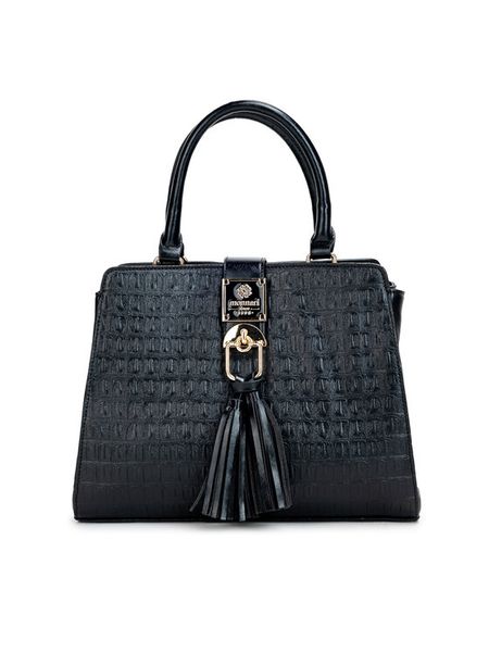 Monnari Torebka TORIMP0-24Z-BAG5240-KM20D000 Czarny. Czarne torebki klasyczne Monnari, bez wzorów, ze skóry, bez dodatków. Za 119.99 zł.