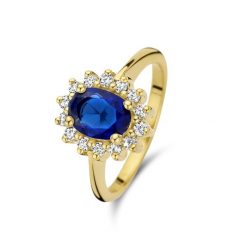 Parte Di Me Pierścionek Parte Di Me Mia Colore Azure złoty - pozłacany/srebro Pierścionki 1 ct Damski. Niebieskie pierścionki Parte Di Me, z cyrkonią, pozłacane. Za 191.99 zł.