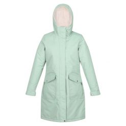 Kurtka Parka Ocieplana Przeciwdeszczowa Damska Romine. Zielone kurtki sportowe Regatta, l, sportowe, bez kaptura. Za 152.99 zł.
