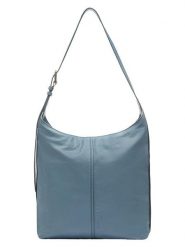 Liebeskind Berlin Skórzana torebka w kolorze błękitnym - 30 x 31 x 11 cm rozmiar: onesize. Niebieskie torby na ramię Liebeskind Berlin, bez wzorów, z materiału, na ramię, bez dodatków. Za 573.71 zł.