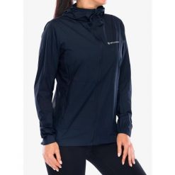 Kurtka przeciwwiatrowa damska Montane Featherlite Hoodie. Niebieskie kurtki sportowe Montane, bez wzorów, z softshellu, bez kaptura, trekkingowe. Za 461.99 zł.