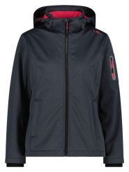 Cmp Kurtka softshellowa w kolorze czarnym rozmiar: 50. Czarne kurtki sportowe CMP, m, bez wzorów, z tkaniny, bez kaptura, outdoorowe. Za 188.85 zł.