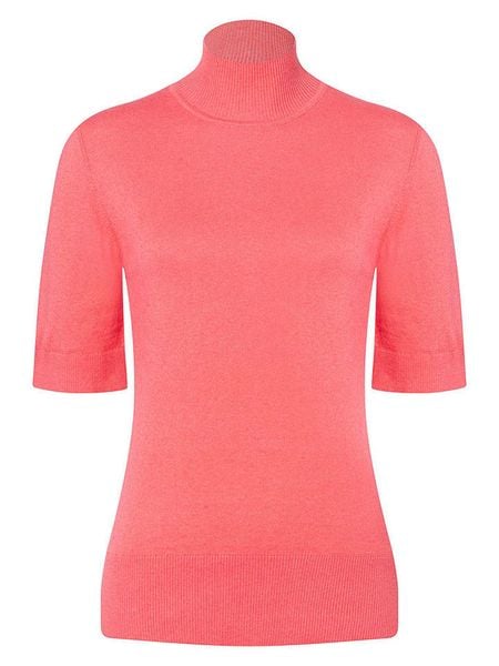 More & More Sweter w kolorze różowym rozmiar: 38. Różowe swetry More & More, bez wzorów, z kaszmiru, bez ramiączek. Za 94.95 zł.