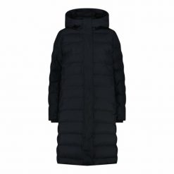 Płaszcz ocieplany damska CMP 35K3676 Coat Fix Hood. Czarne płaszcze CMP, l, bez wzorów, z materiału, z kapturem. Za 739.99 zł.