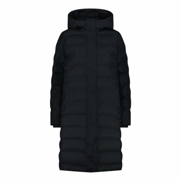 Płaszcz ocieplany damska CMP 35K3676 Coat Fix Hood. Czarne płaszcze CMP, l, bez wzorów, z materiału, z kapturem. Za 559.99 zł.