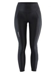 Craft Legginsy "ADV Essence Zip" w kolorze czarnym do biegania rozmiar: S. Czarne legginsy Craft, s, bez wzorów, z podwyższonym stanem. Za 130.99 zł.