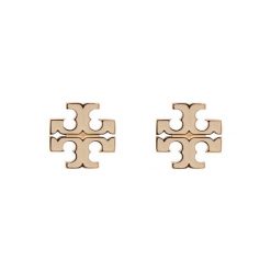 Kolczyki Tory Burch. Białe kolczyki Tory Burch. Za 544.99 zł.