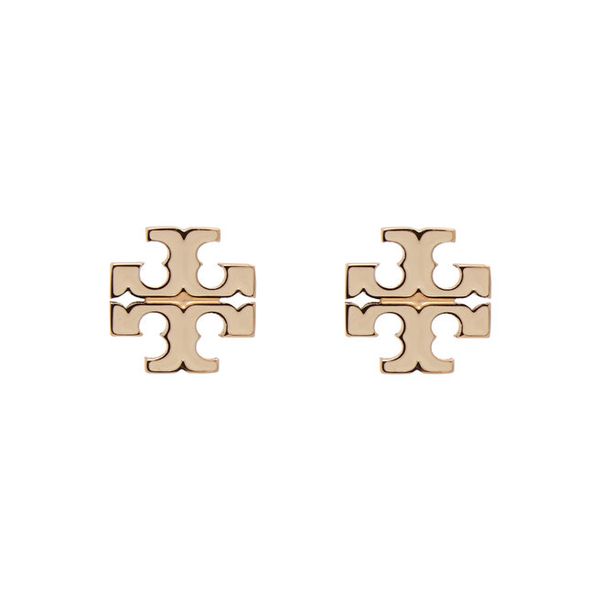 Kolczyki Tory Burch. Białe kolczyki Tory Burch. Za 544.99 zł.