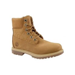 Buty Turystyczne Damscy Skóra 6 In Premium. Brązowe trekkingi Timberland, z koronki, trekkingowe. Za 549.99 zł.