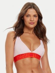 Versace Biustonosz braletka AUD01047 1A1001 Różowy. Czerwone biustonosze VERSACE, bez wzorów, z bawełny. Za 339.99 zł.