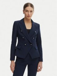 Rinascimento Marynarka CFC0127894003 Granatowy Slim Fit. Niebieskie marynarki i żakiety Rinascimento, s, bez wzorów, z syntetyku. Za 799.99 zł.